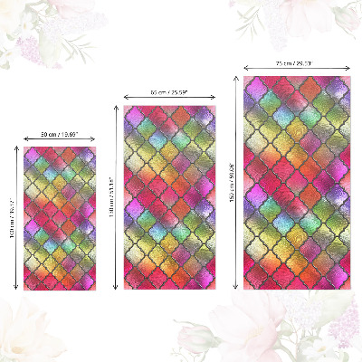 Fólie na nábytek Duhové vitráže