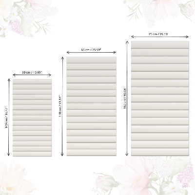 Samolepící fólie na nábytek Vodorovné pruhy