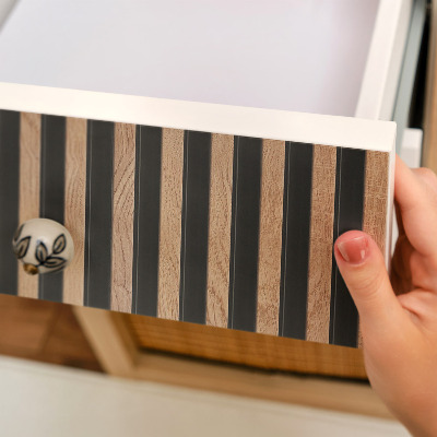 Tapeta na skříň Vertikální lamely