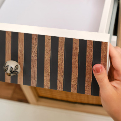 Samolepící tapeta na nábytek Dřevěné latě