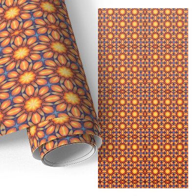 Samolepící fólie na nábytek s motivem energie květin