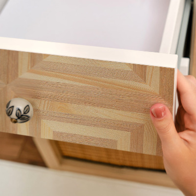 Fólie na nábytek Dřevěná geometrie