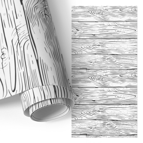 Samolepící tapeta na nábytek Dřevěný vzor