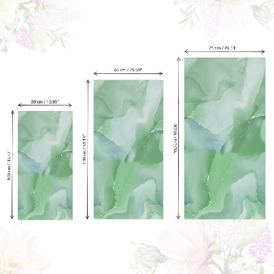 Nálepka na nábytek Zelená abstrakce