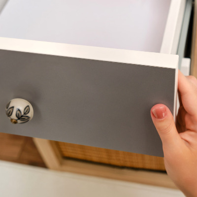 Samolepící fólie na nábytek Tmavě šedá