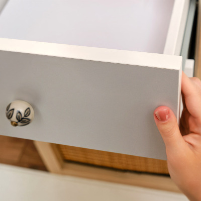 Fólie na nábytek Hladká šedá