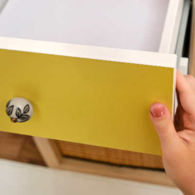 Nálepka na nábytek Intenzivně žlutá