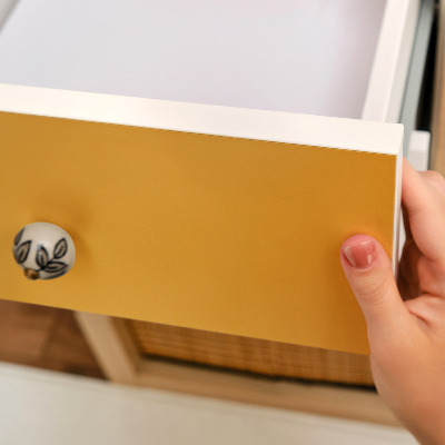 Tapeta na nábytek Živě oranžová