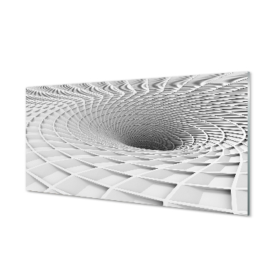obráz na skle obráz na skle 3d geometrický násypka
