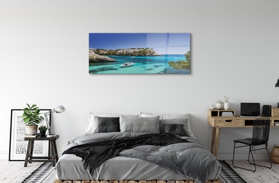 Obraz na skle Španělsko Cliffs mořské pobřeží