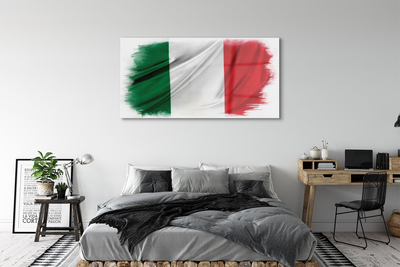 Obraz na skle flag itálie