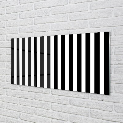 Obraz na skle Geometrické zebra pruhy