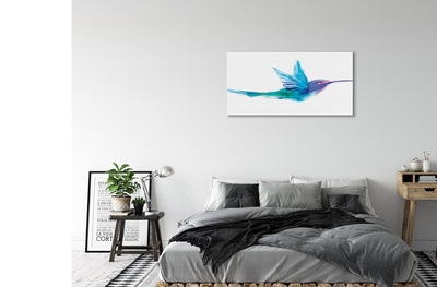 Obraz na skle malované papoušek