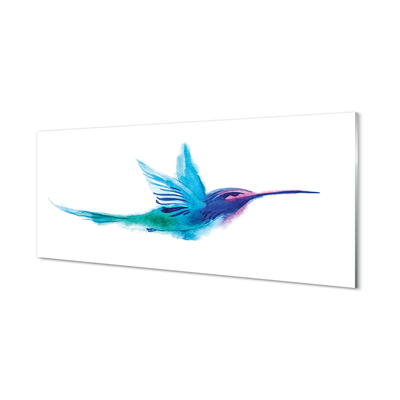 Obraz na skle malované papoušek