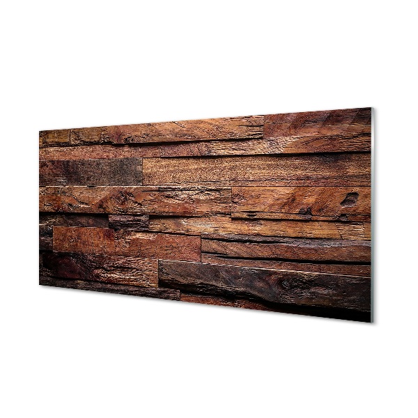 Obraz na skle Dřevo textury obilí