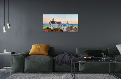 Obraz na skle Německo Castle podzim Munich