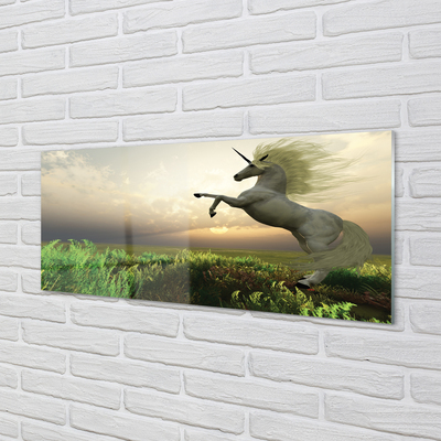 Obraz na skle Unicorn Golf