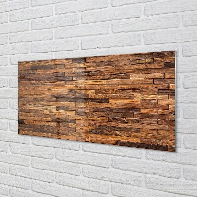Obraz na skle Dřevěné panely desky