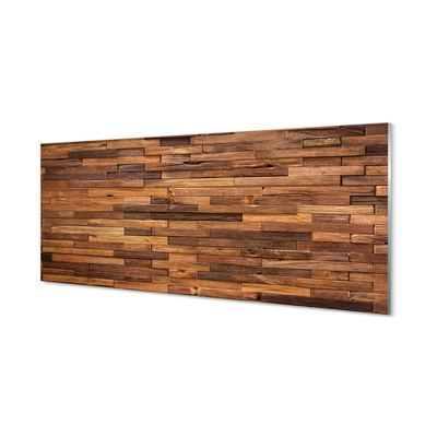 Obraz na skle Dřevěné panely desky
