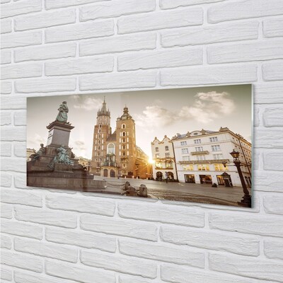 Obraz na skle Memorial Church Krakow
