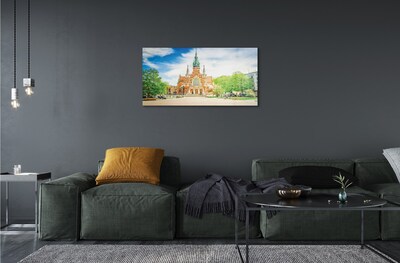 Obraz na skle Katedrála Krakow
