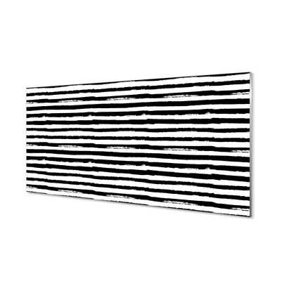 Obraz na skle Nepravidelné pruhy zebra