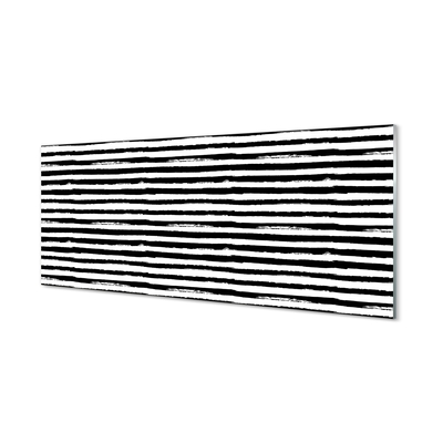 Obraz na skle Nepravidelné pruhy zebra