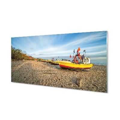 obraz-na-skle-gdansk-beach-lode-sea