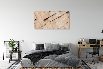 Obraz na skle složení zrna dřeva