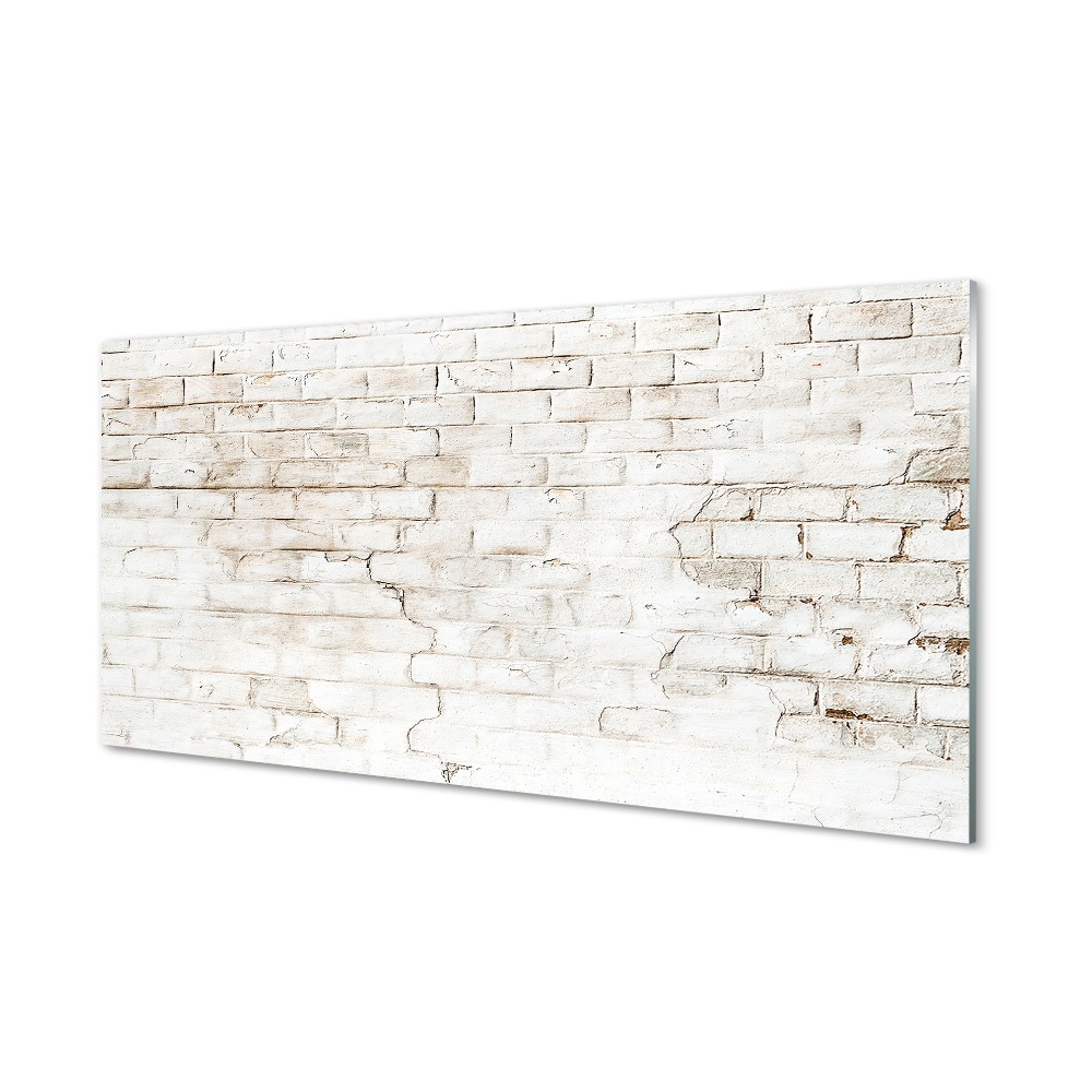 obráz na skle obráz na skle Cihlové zdi wall