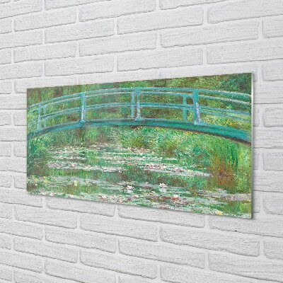 Obraz na skle Art malované bridge