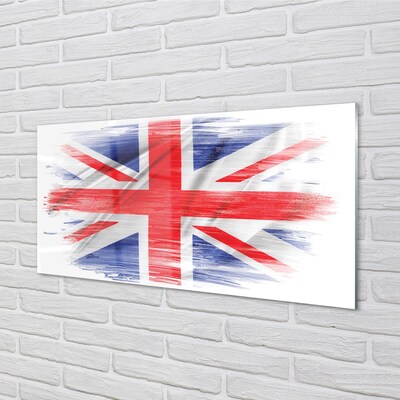 Obraz na skle Vlajka Velké Británie