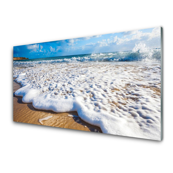 Obraz na skle Pláž Moře Pisek Příroda