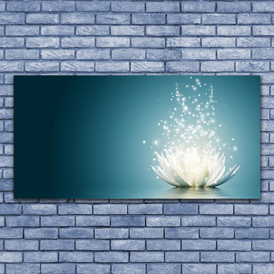 Obraz na skle Květ Lotosu
