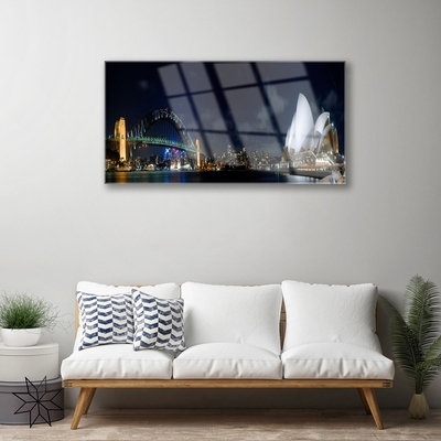 Obraz na skle Sydney Most Architektura