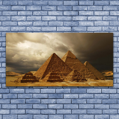 Obraz na skle Pyramidy Architektura