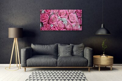 Obraz na skle Růže Květiny Rostlina