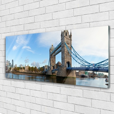 Obraz na skle Most Londýn Architektura