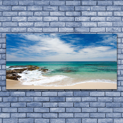 Obraz na skle Pláž Moře Krajina