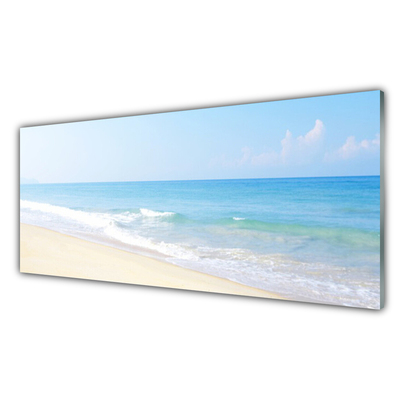Obraz na skle Pláž Moře Krajina