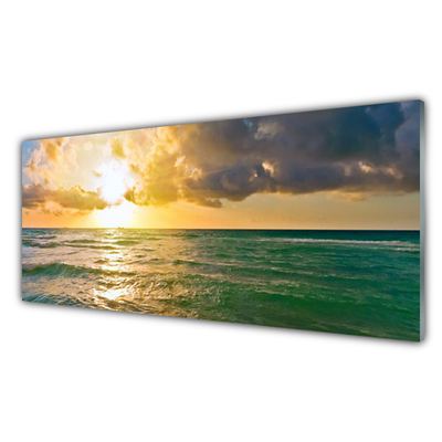 Obraz na skle Moře Západ Slunce