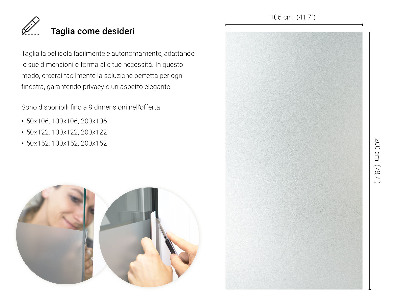 Samolepicí fólie na okna průsvitná