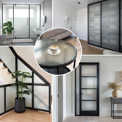 Samolepicí fólie na okna průsvitná