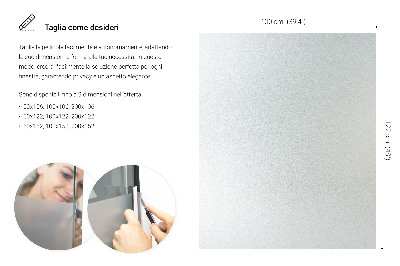 Samolepicí fólie na okna průsvitná