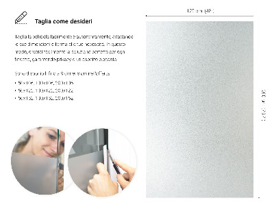 Samolepicí fólie na okna průsvitná