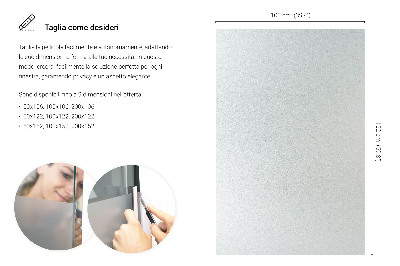 Samolepicí fólie na okna průsvitná