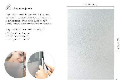 Samolepicí fólie na okna průsvitná