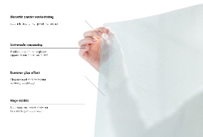 Samolepicí fólie na okna průsvitná