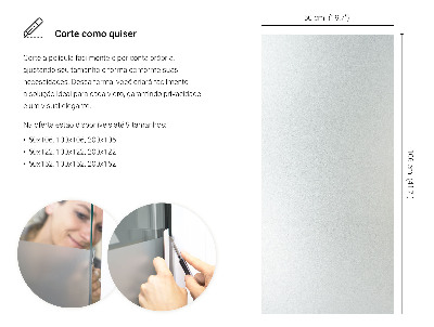 Samolepicí fólie na okna průsvitná