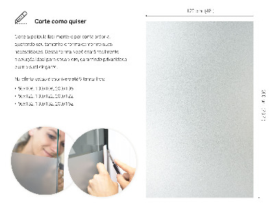 Samolepicí fólie na okna průsvitná